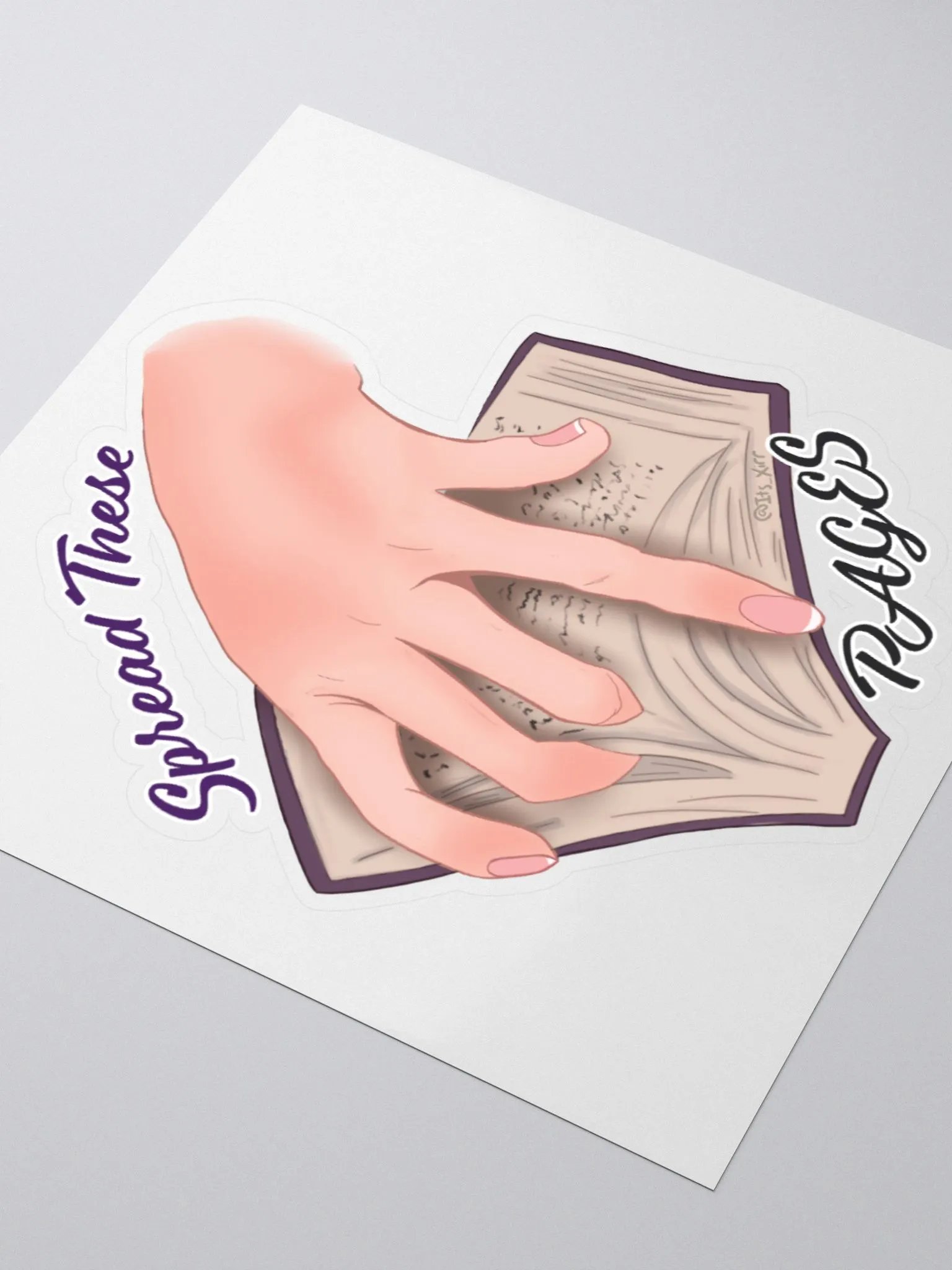 #Booktok - Spread These Pages Sticker product image (9)