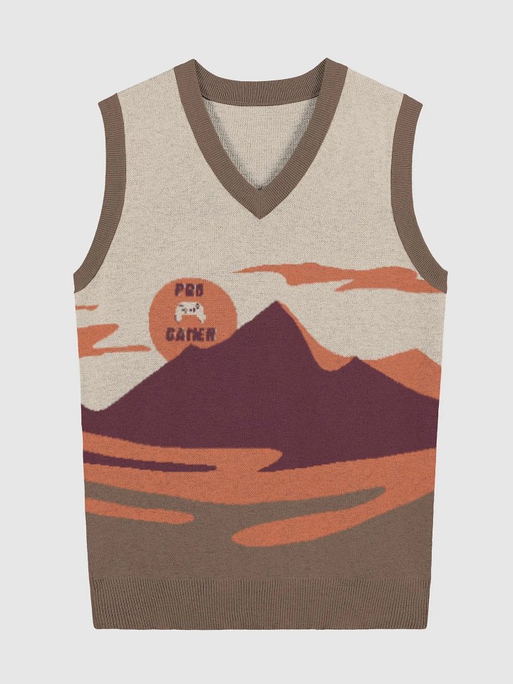 PRO GAMER DESERT SUN Knitted V-Neck Knitwear product image (1)