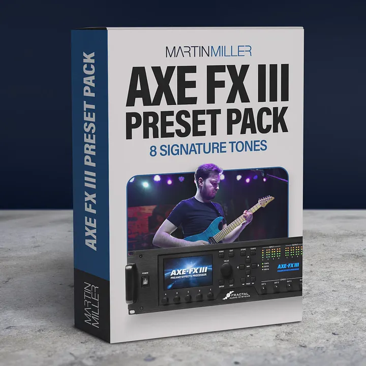 Axe-FX III (& FM 3/9) Presets product image (1)