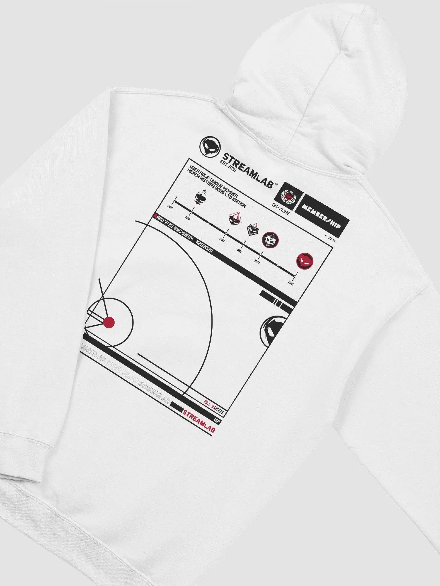 Timeline ( White Mode ) Hoodie product image (4)