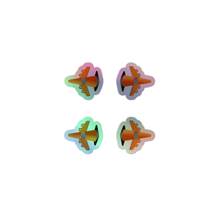 NNNUUUUAAAAMMM (Holographic Stickers) product image (1)