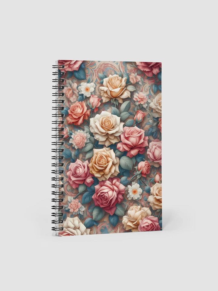 Royal Floral Spiral Notebook product image (1)