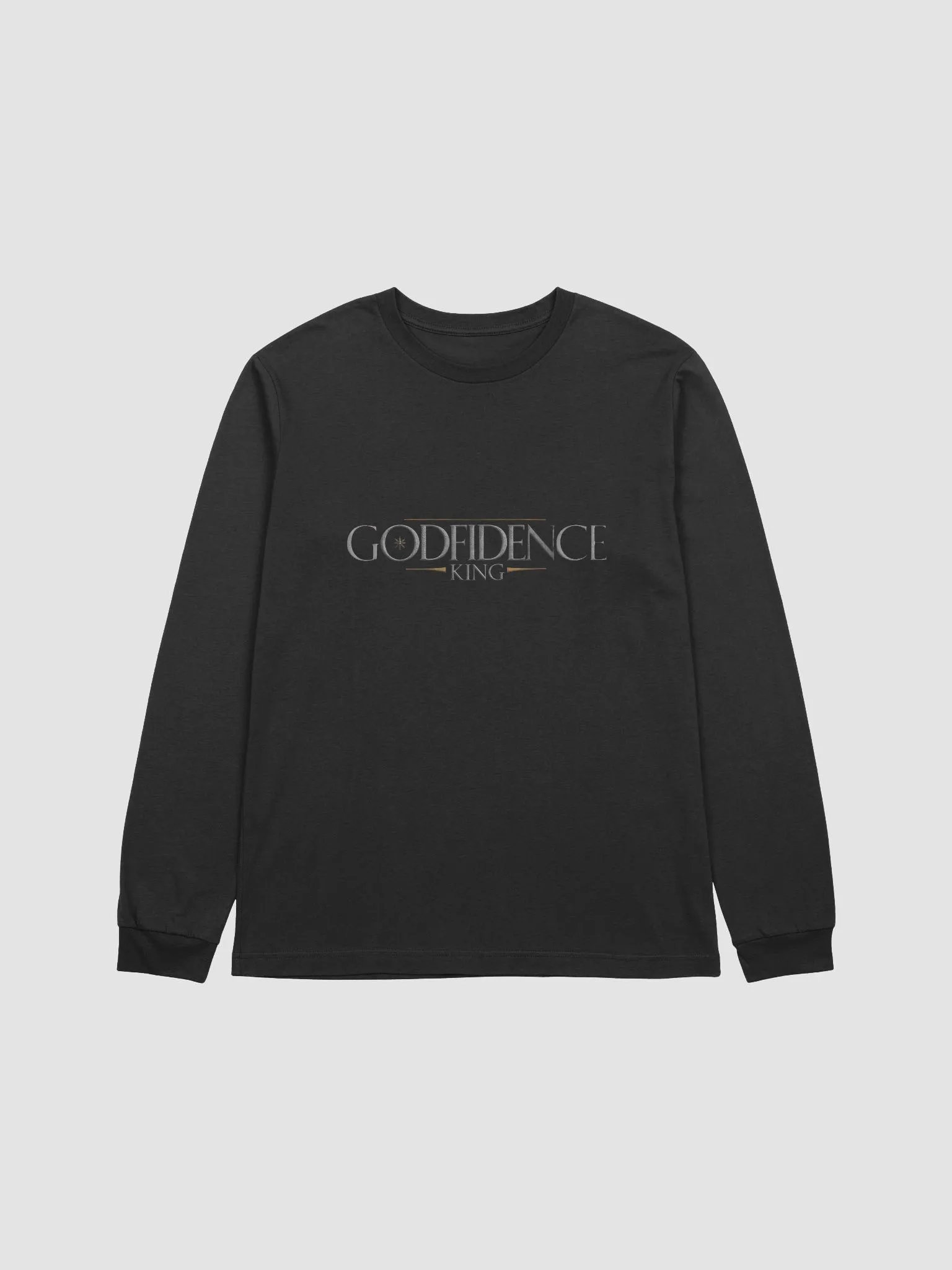GODFIDENCE KING Long Sleeve Tee product image (1)