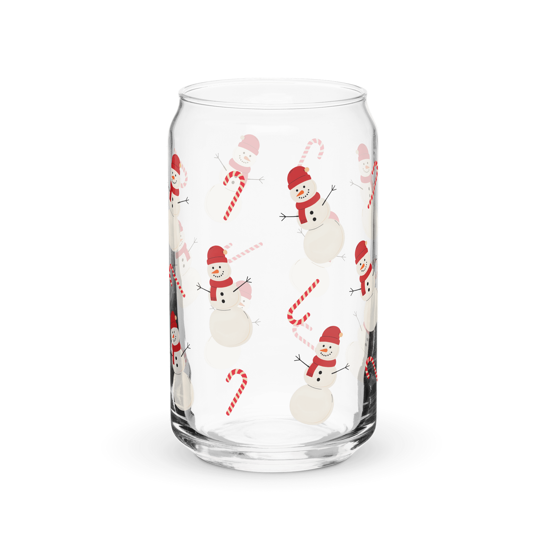 Snow Man Can-Shaped Glass product image (8)