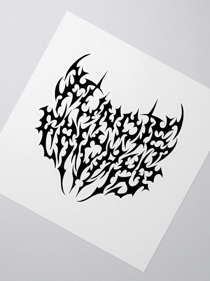 Metal logo sticker product image (2)