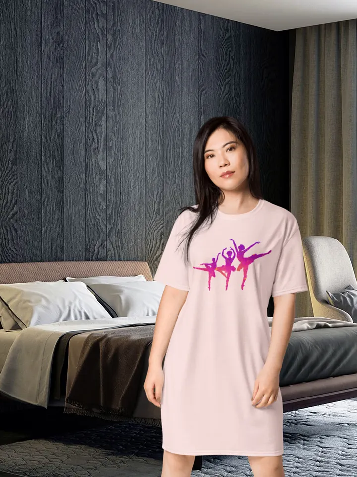 Sunset Ballet Dreams T-Shirt Dress product image (1)