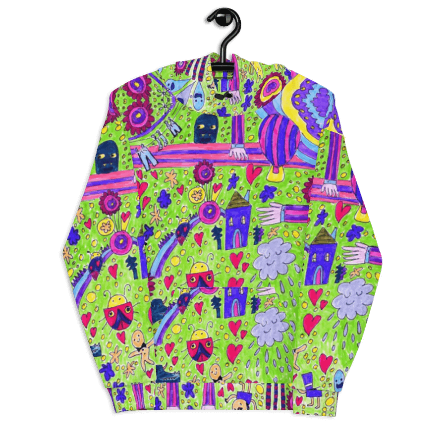Abstract Doodle Life Unisex Hoodie product image (8)
