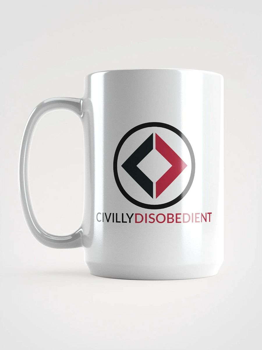 Civilly Disobedient Logo Coffee Mug product image (6)
