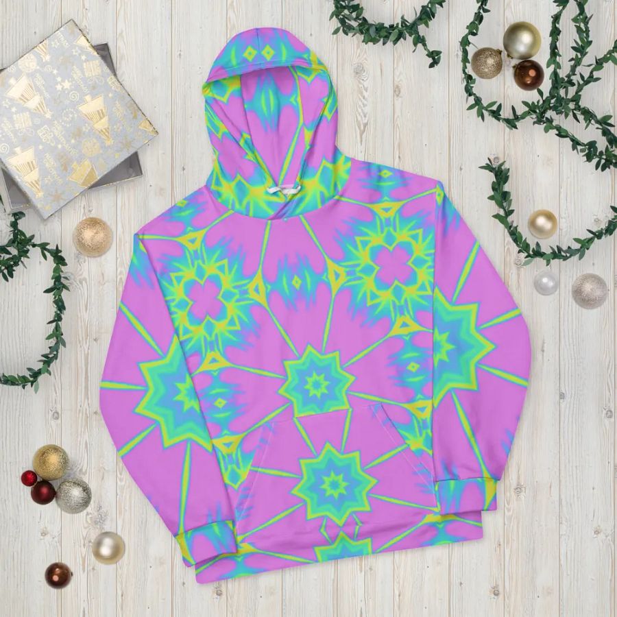 Kaleidoscopic Harmony Unisex Hoodie product image (10)