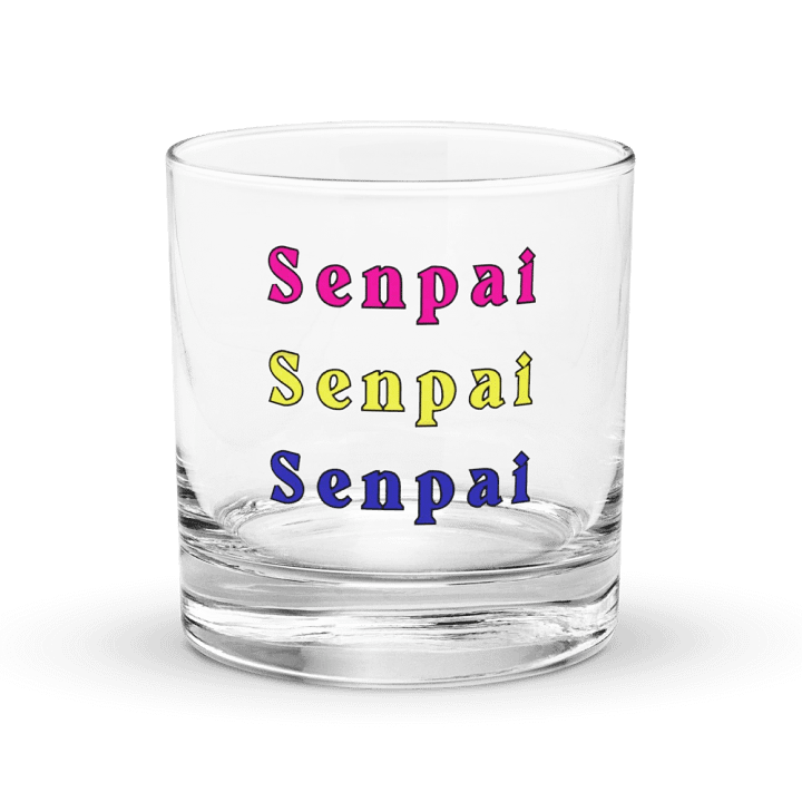 Senpai Spectrum Rocks Glass product image (1)