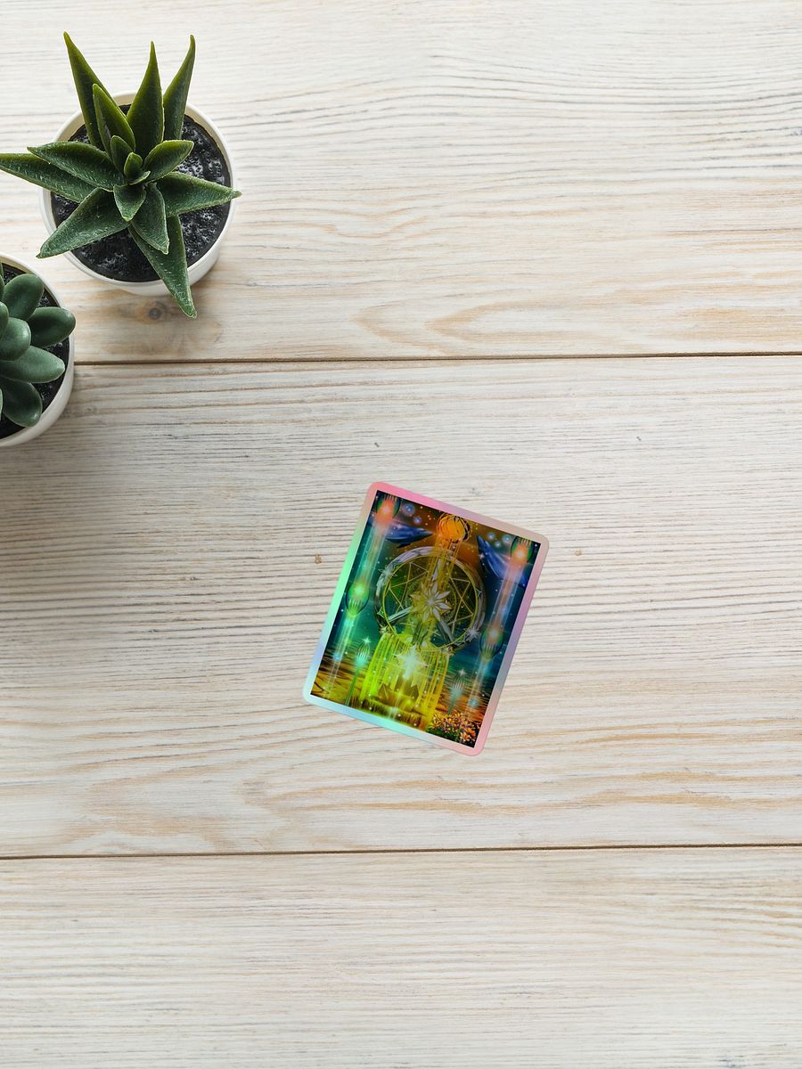 Golden Age Holographic Kiss-Cut Sticker product image (7)