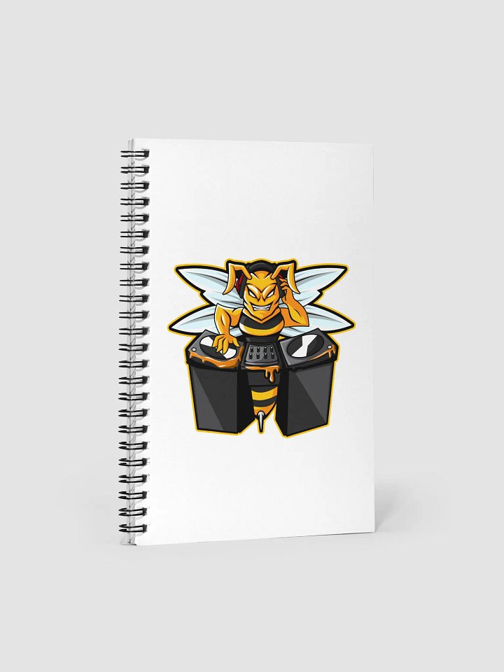 Bee Logo Spiral Notebook product image (1)