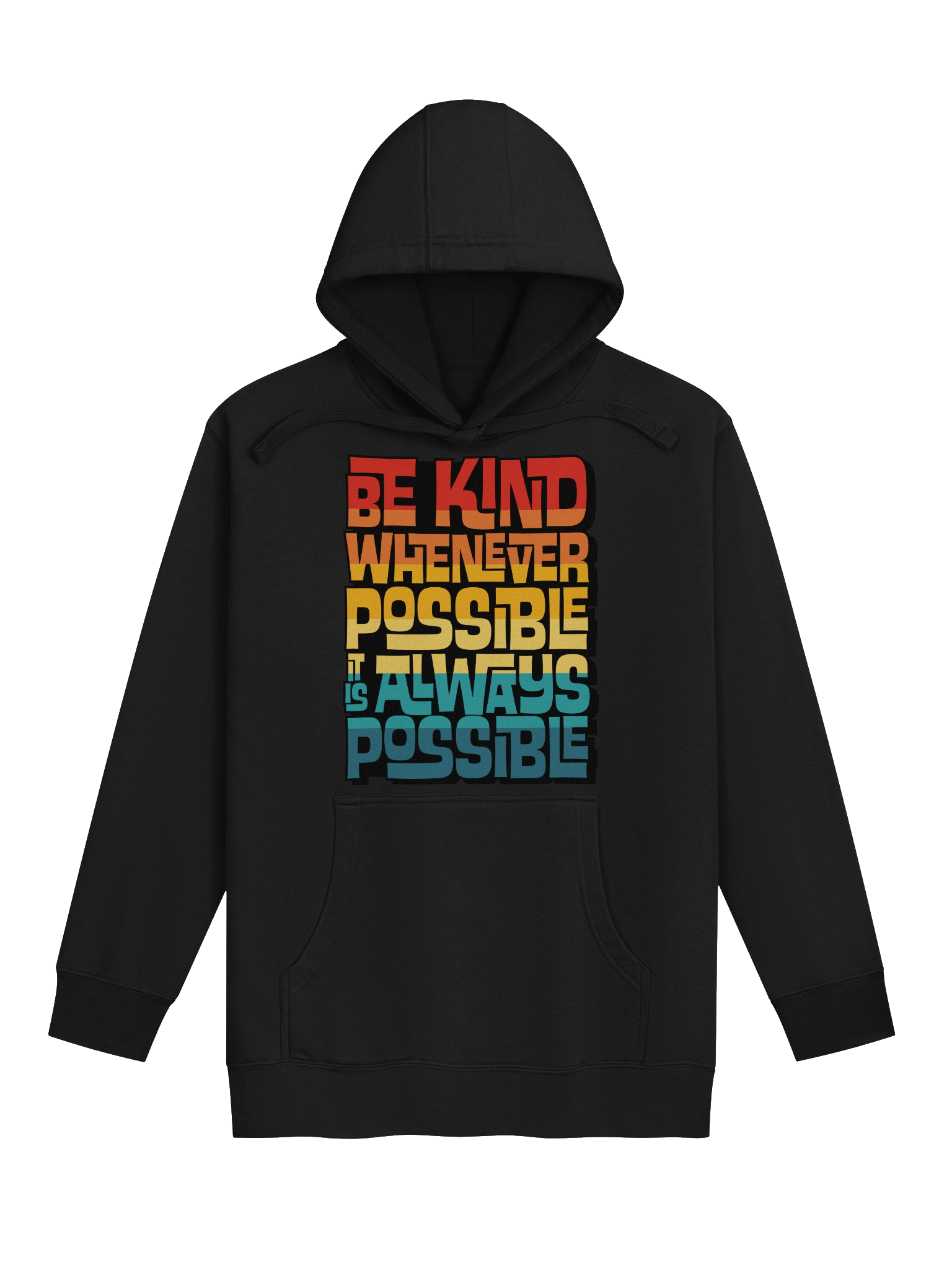 Be Kind Whenever Possible Vintage Sunset Hoodie product image (1)