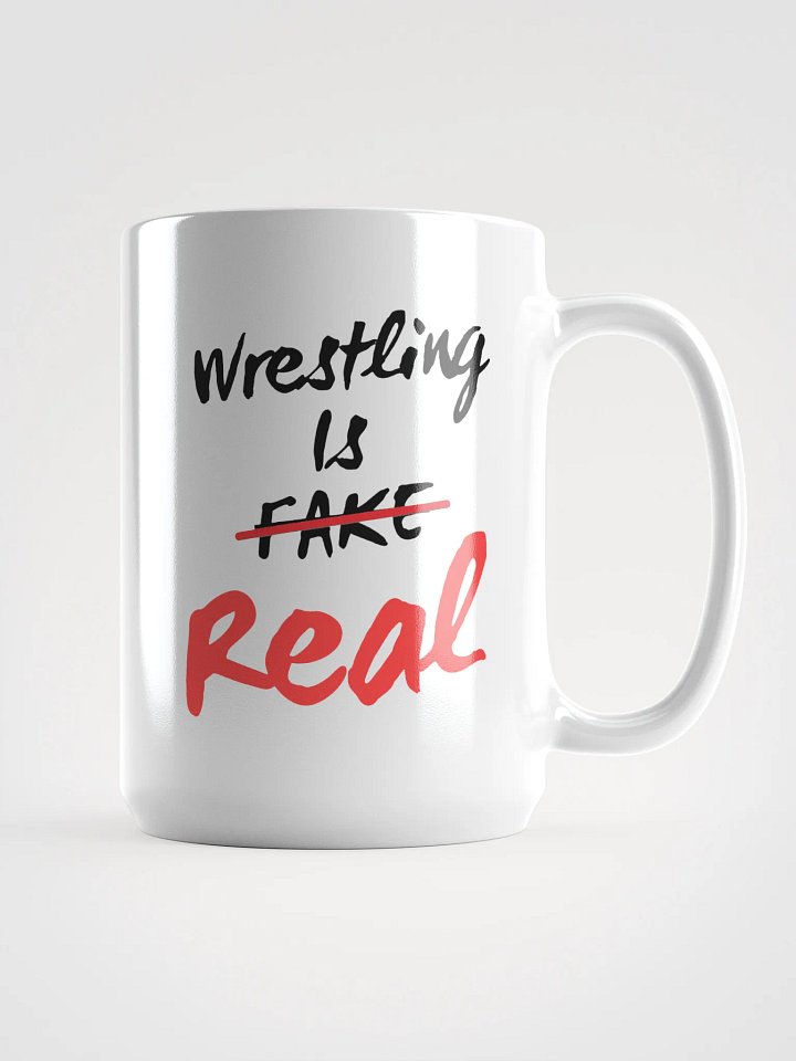 Wrestling Is Real Coffee Mug product image (1)