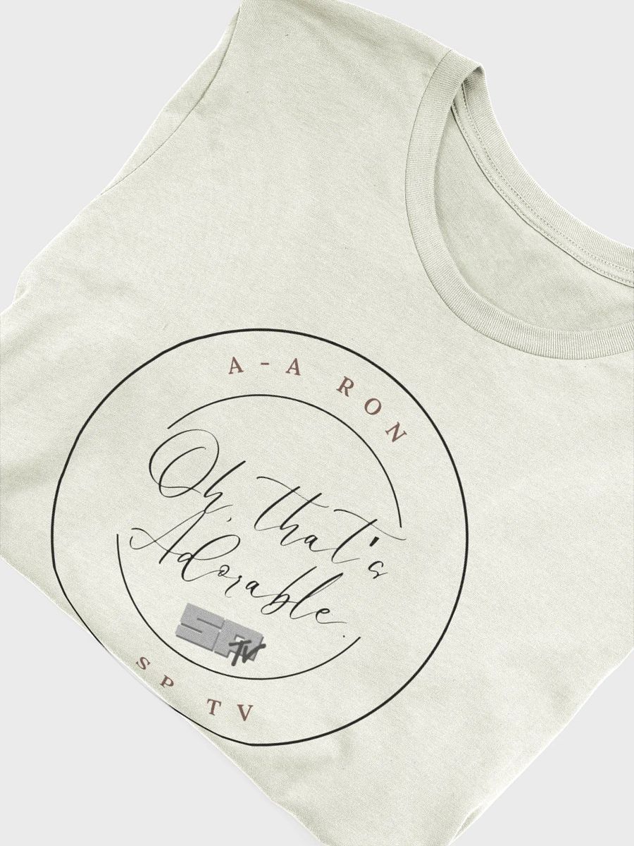 A-A Ron. That's Adorable - logo on sleeve - shirt LIGHT colors product image (49)