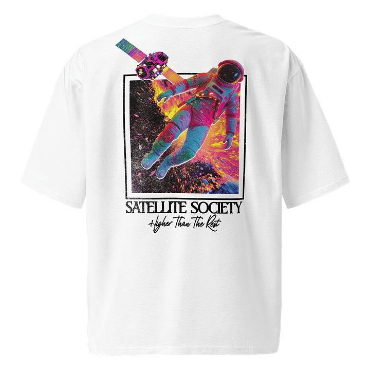 Satellite Society Heat Signature Oversized Streetwear Tee product image (2)