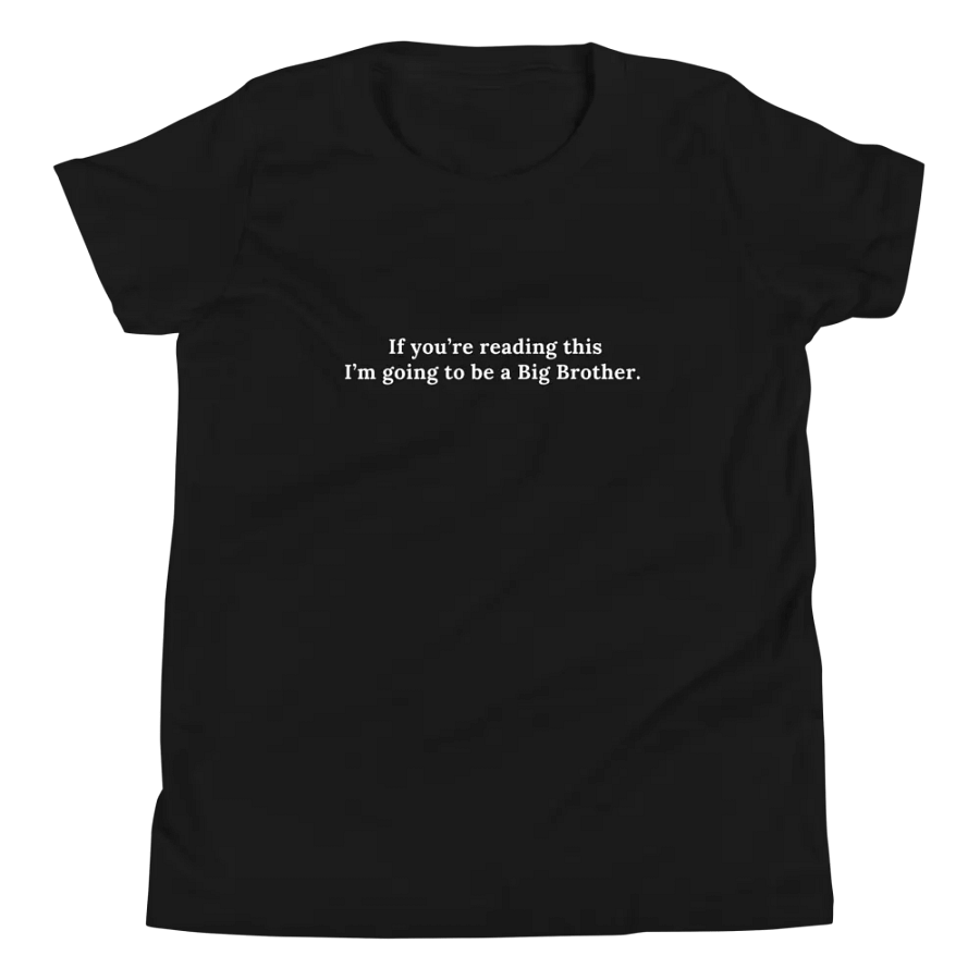Big Brother To Be - Short Sleeve T shirt Dark Color product image (1)