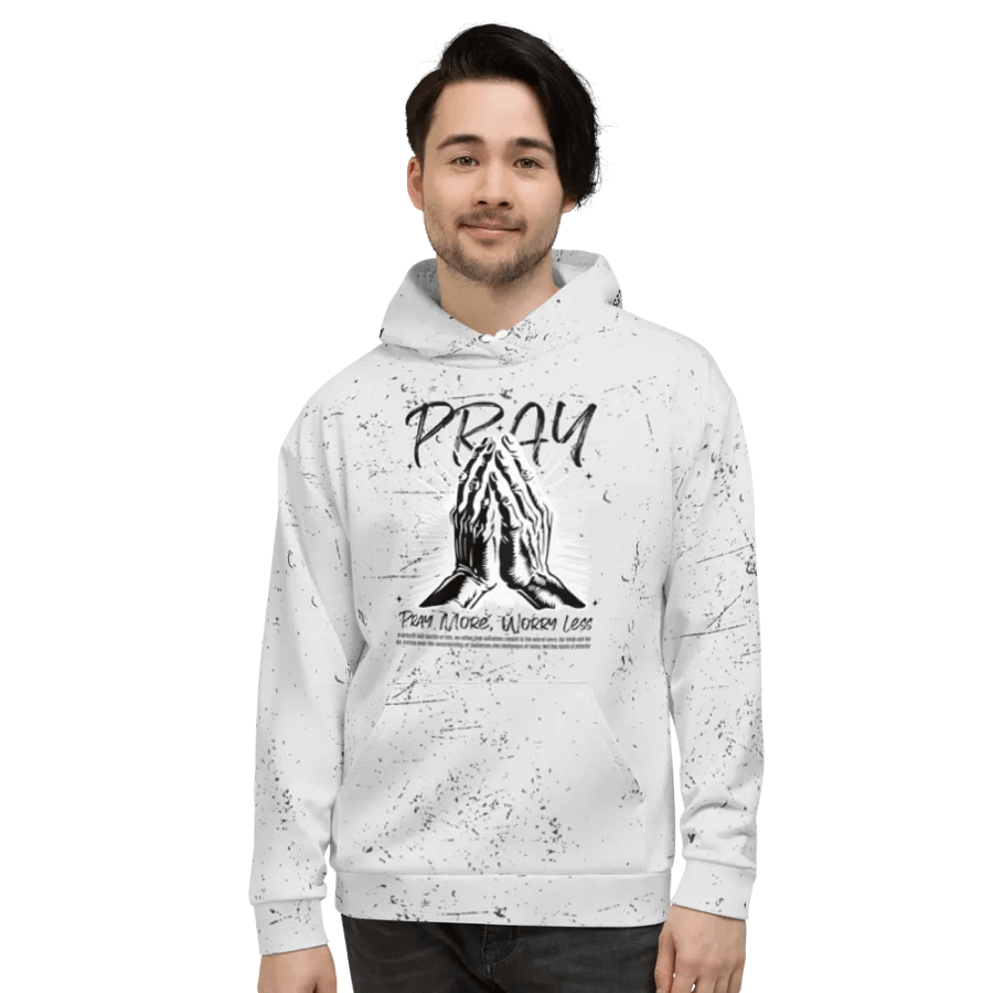 Pray More Worry Less Hoodie product image (2)