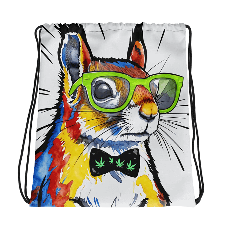 Squirrel Chic Drawstring Bag product image (1)