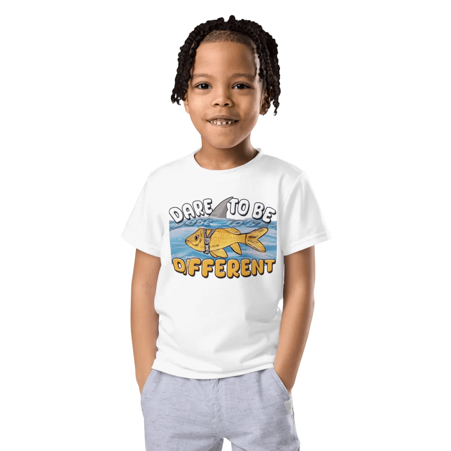 "Dare to be Different" Kids Shirt product image (4)