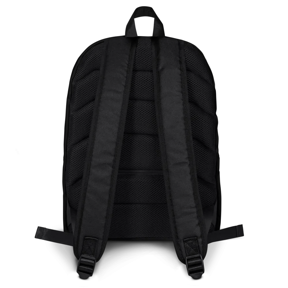 Stealthy Black All-Over Backpack product image (2)