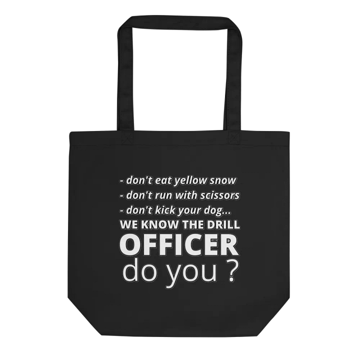 WE KNOW THE DRILL OFFICER, DO YOU? product image (1)