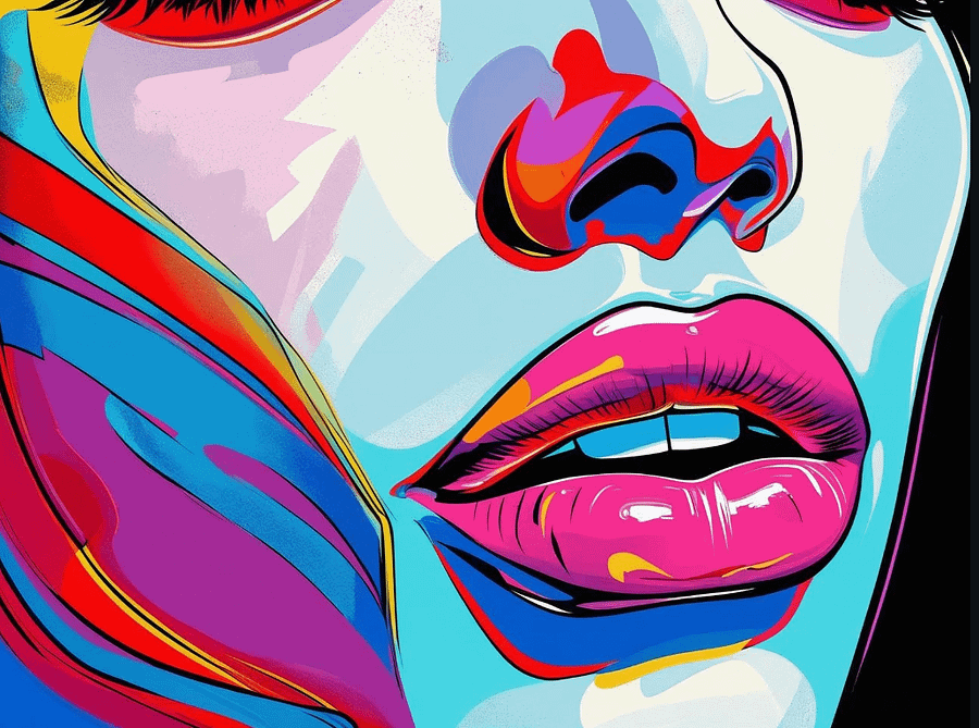 Lips Of Colour Wall Art product image (8)