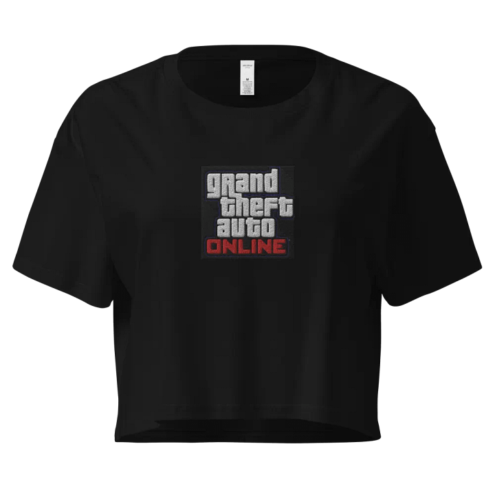 Rockstar Gamer GTA Online Theme Women's Crop Top product image (1)