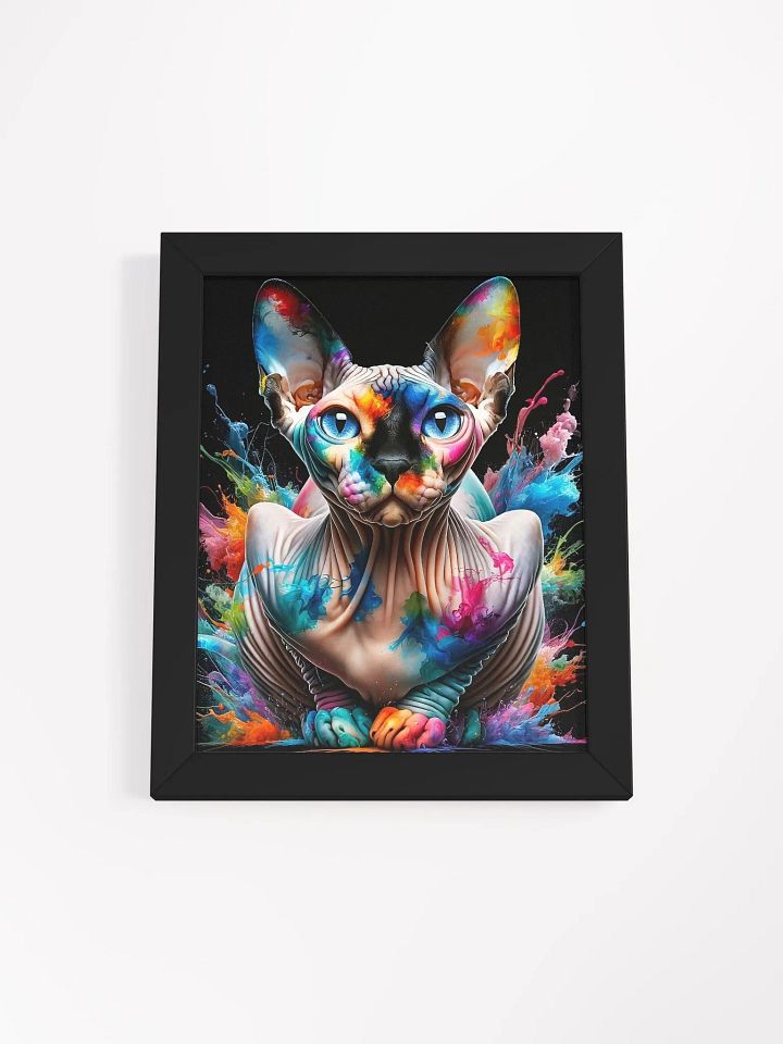 Framed High-Quality Matte Poster (in): Sphynx product image (1)