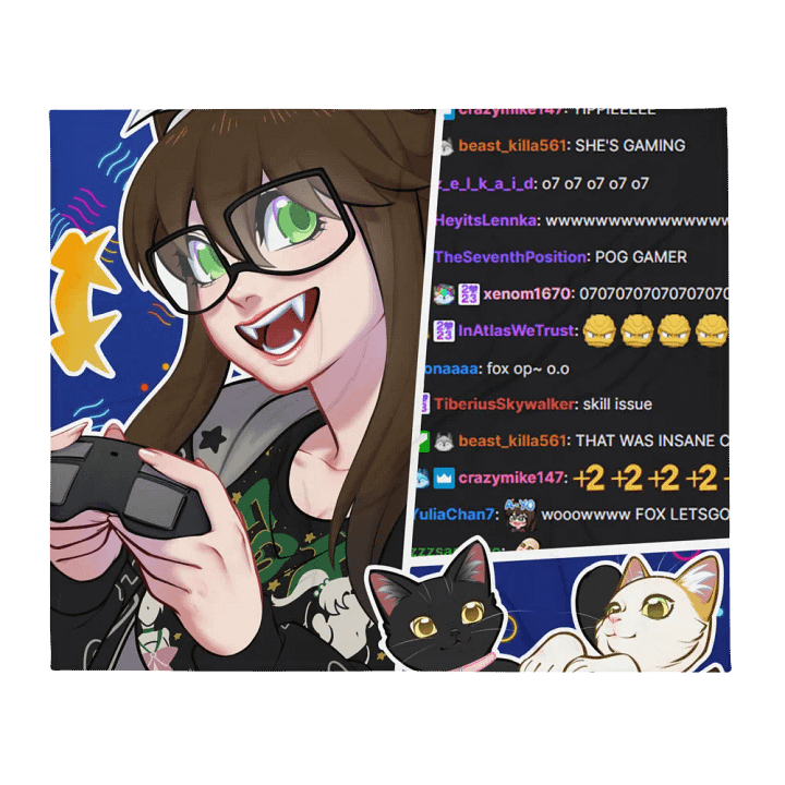 4 Year Streamversary Blanket product image (2)