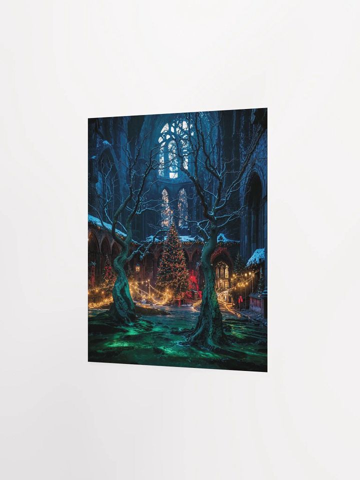 Gothic Christmas Cathedral Poster product image (14)