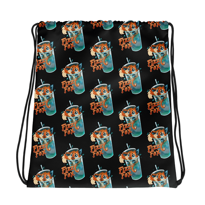 Fizzy Fox All-Over Print Drawstring Bag product image (1)