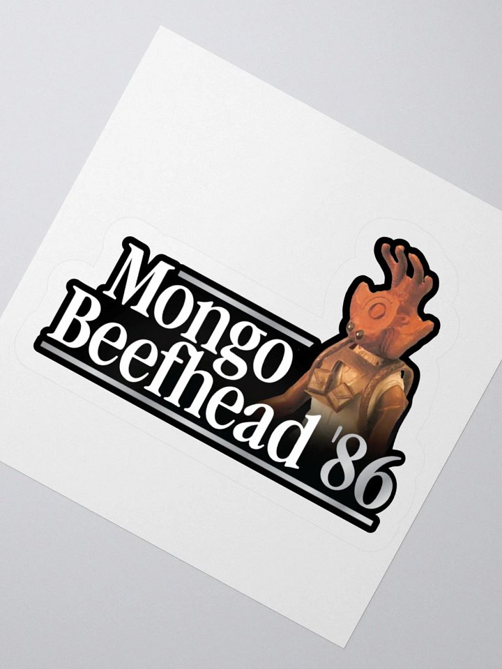 Mongo Beefhead Sticker product image (2)