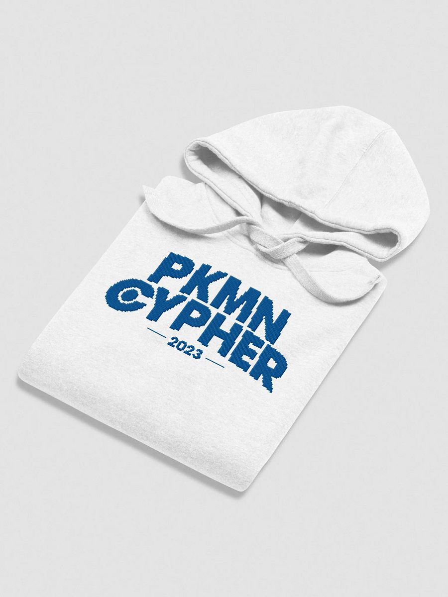 Cypher Logo Hoodie (Blue Embroidered) product image (5)