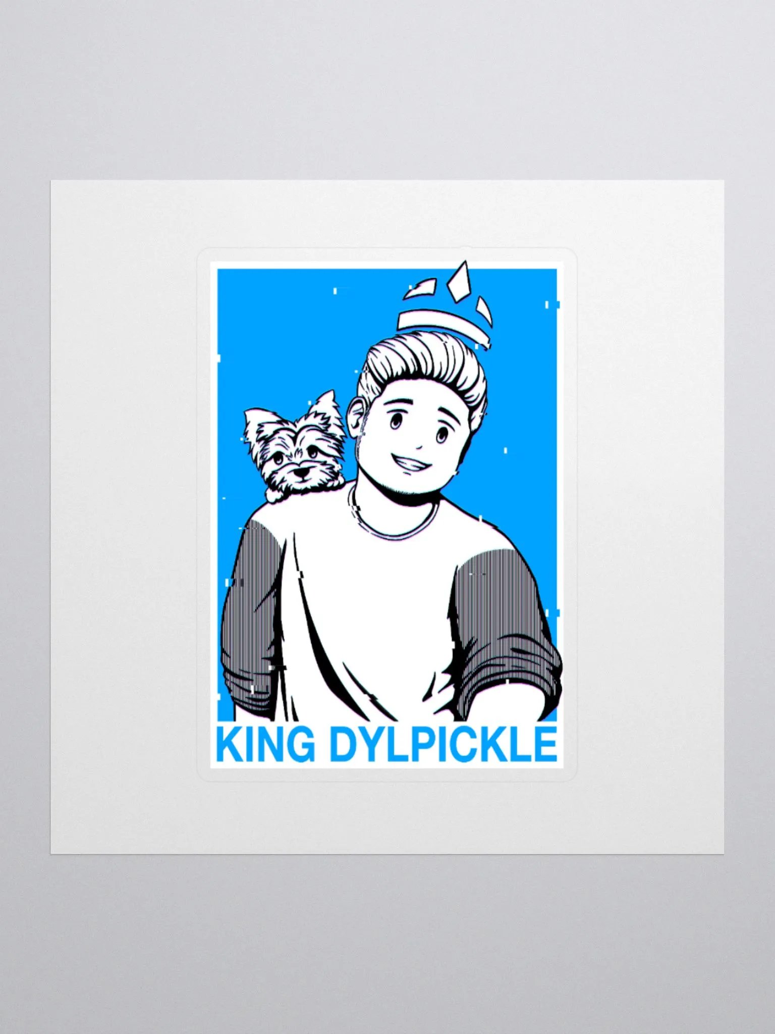 Choose Your Dylan: KingDylpickle Sticker product image (1)