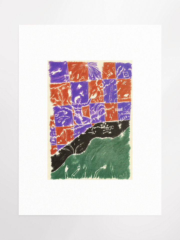 Man over the Grave 01.20.90 Print product image (2)