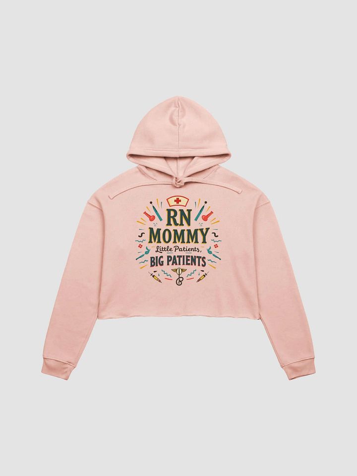 RN Mommy Fleece Crop Hoodie product image (5)