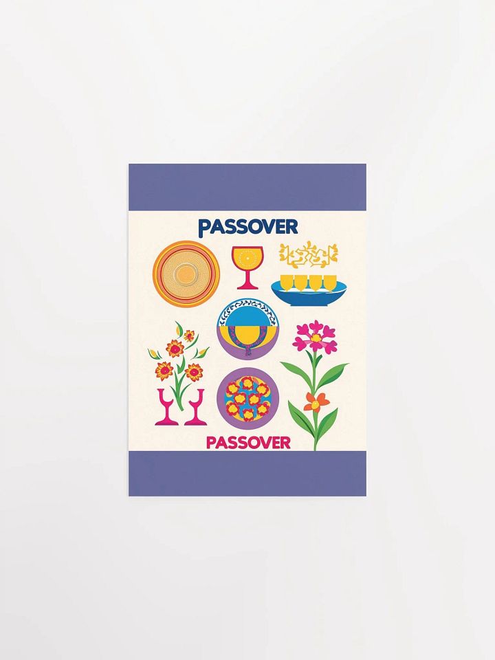Vibrant Passover Celebration Poster product image (8)