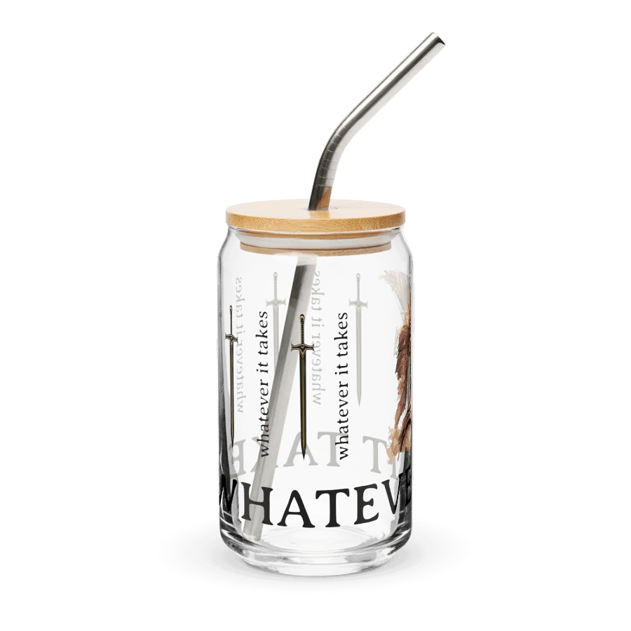 Stoic Quote Can-Shaped Glass product image (6)