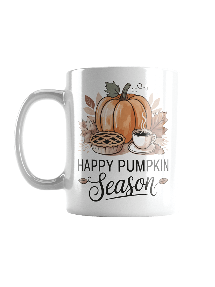 Happy Pumpkin Season White Glossy Mug product image (1)