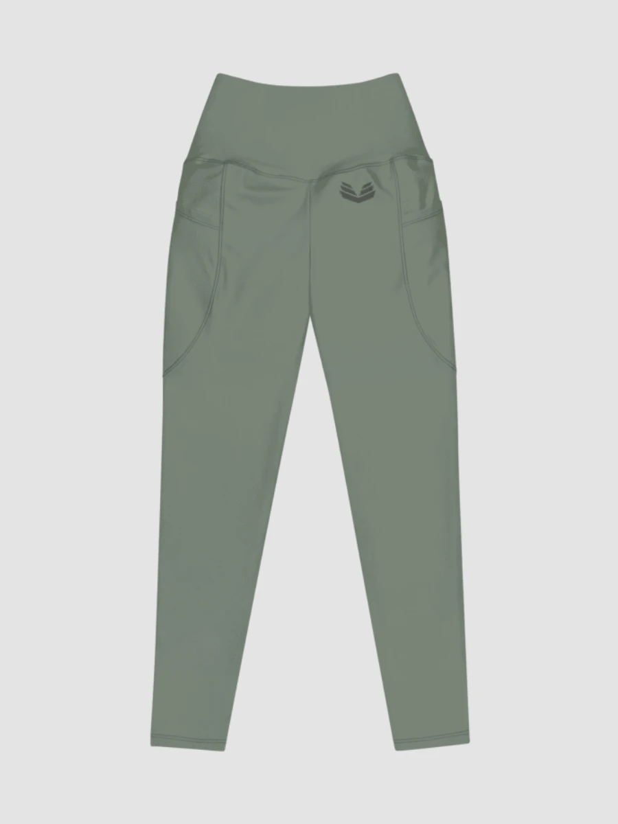 Leggings with Pockets - Sage Green product image (6)