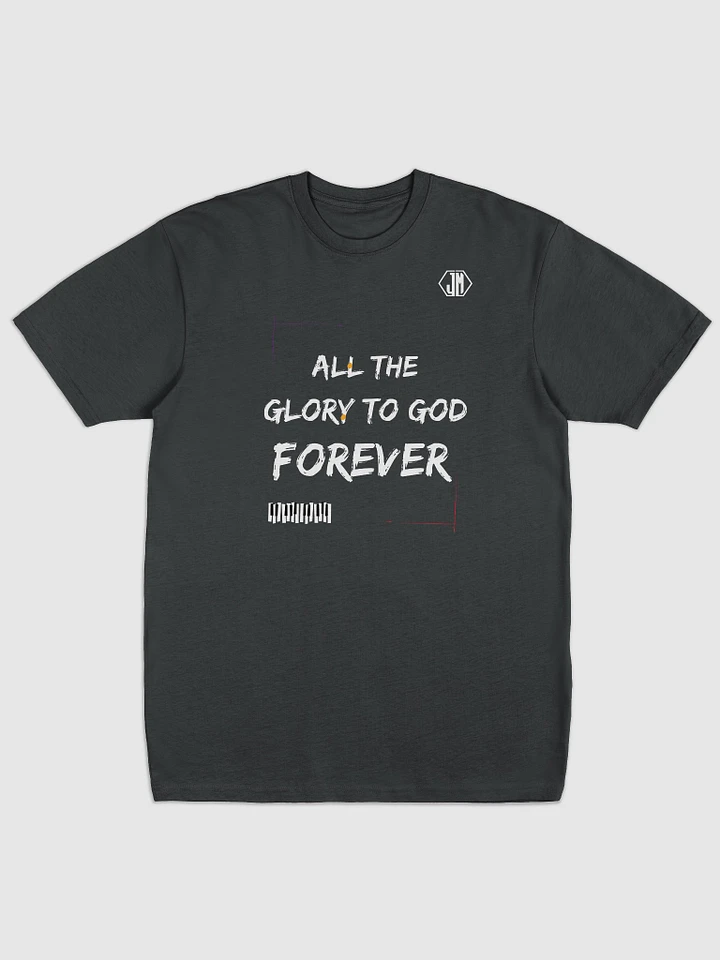 All the Glory To God forever (Black T-Shirt) product image (1)