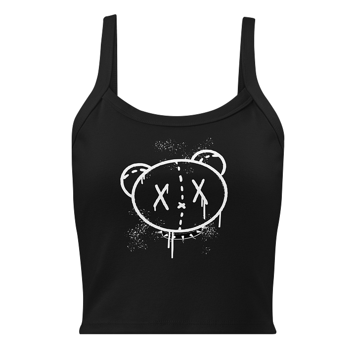 Graffiti Bear Women's Micro-Rib Tank Top product image (1)
