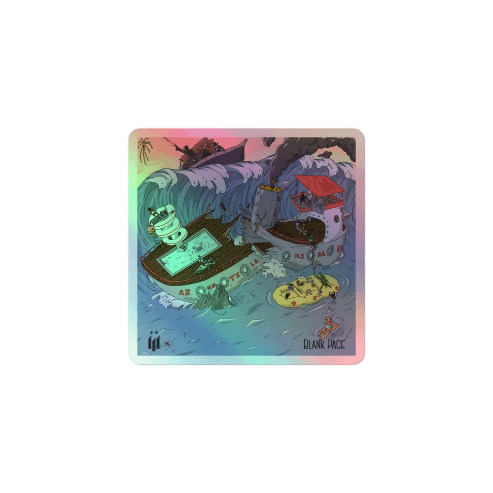 Blank Page Holographic Variant product image (1)
