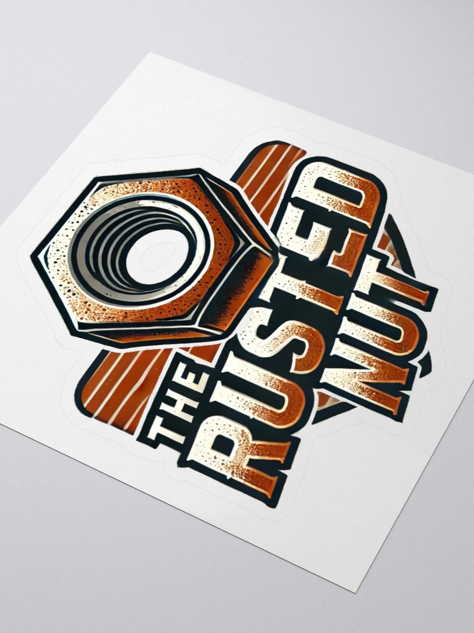 The Rusted Nut Logo Decal product image (3)
