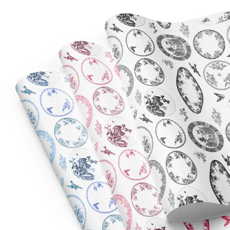 Set of 3 Color | French Antique Plates product image (9)