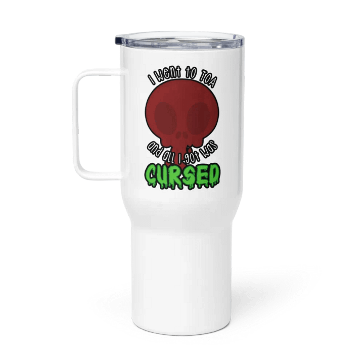 All I Got Was Cursed - Death Knight - Tumbler w/Handle product image (1)