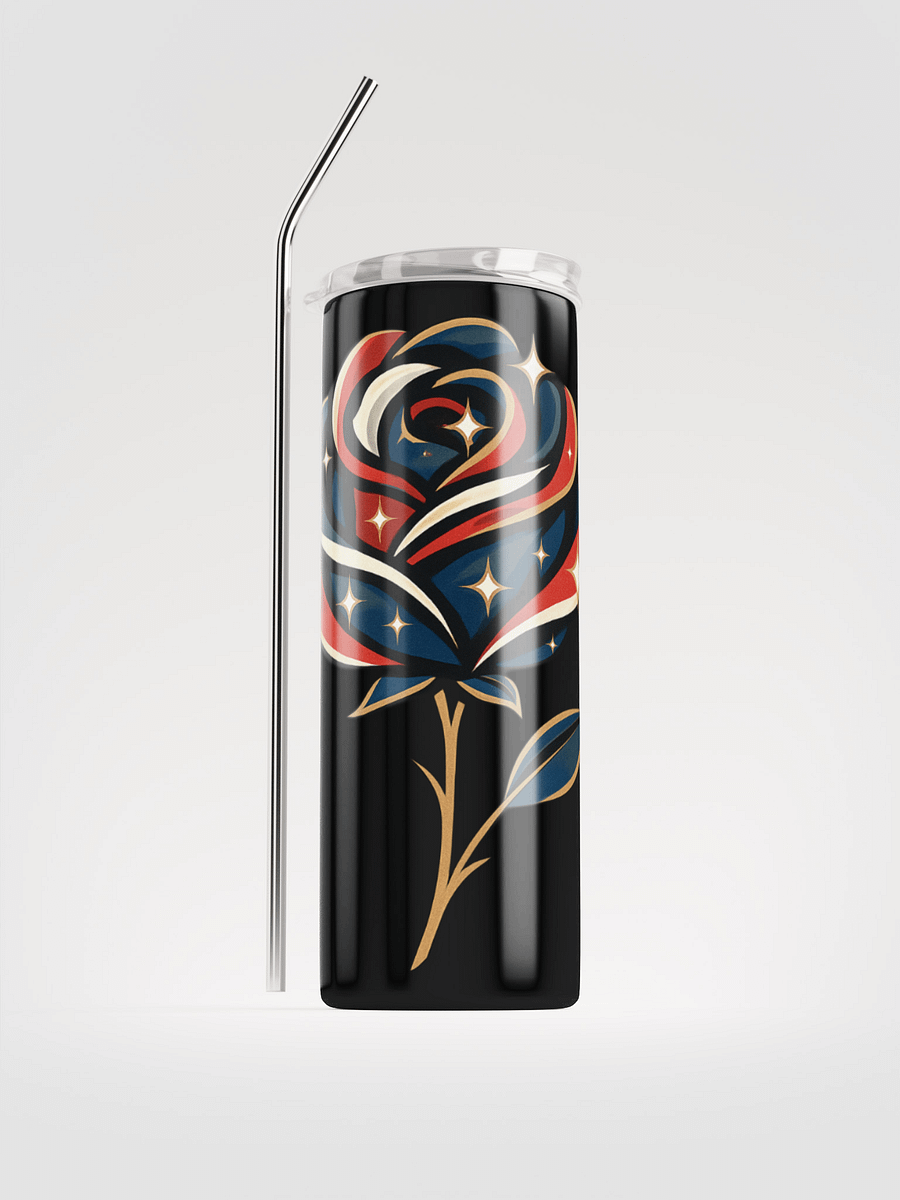 Starry Rose Stainless Steel Tumbler product image (1)