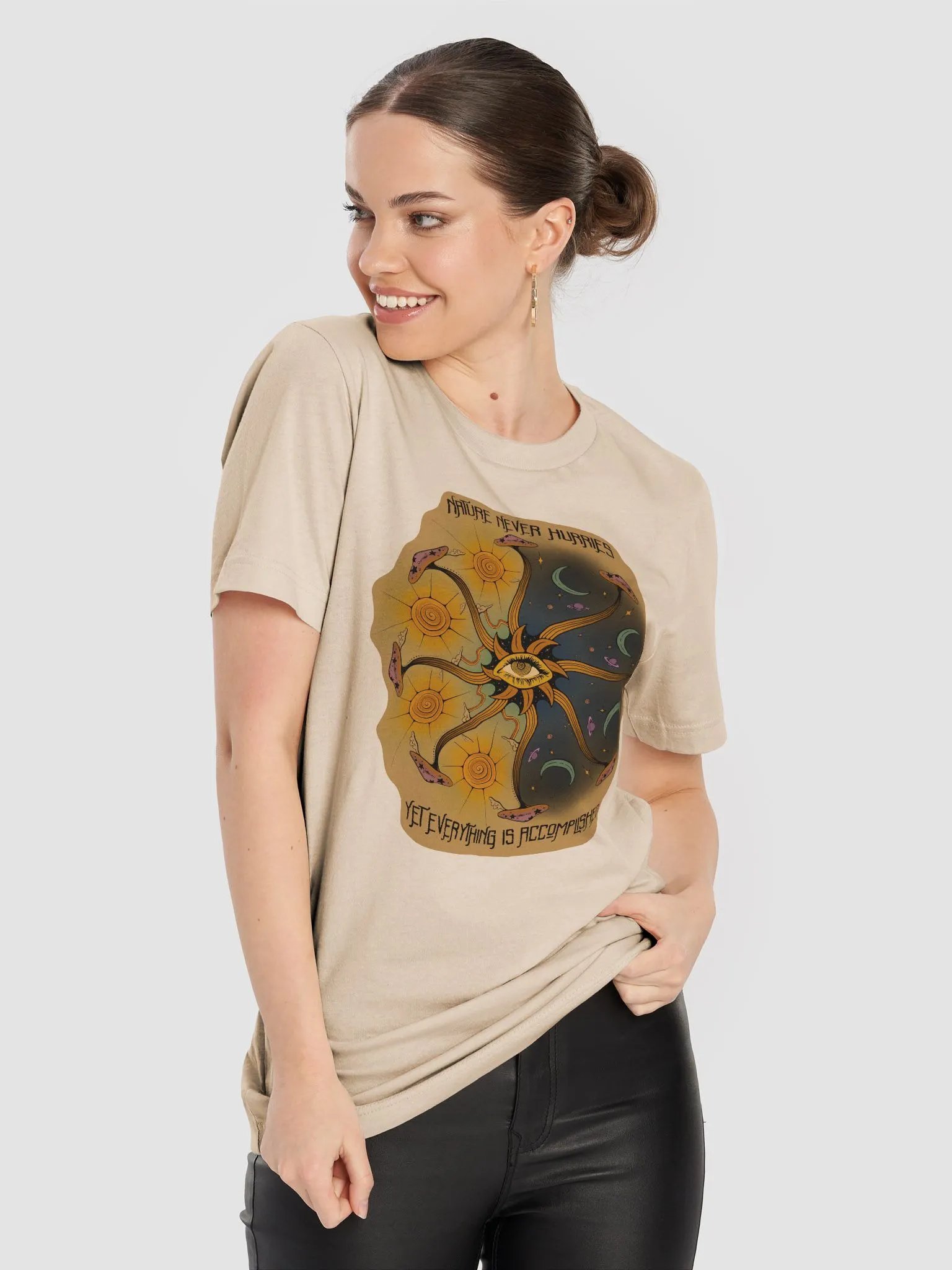Multisex T-Shirt - Nature Never Hurries product image (8)