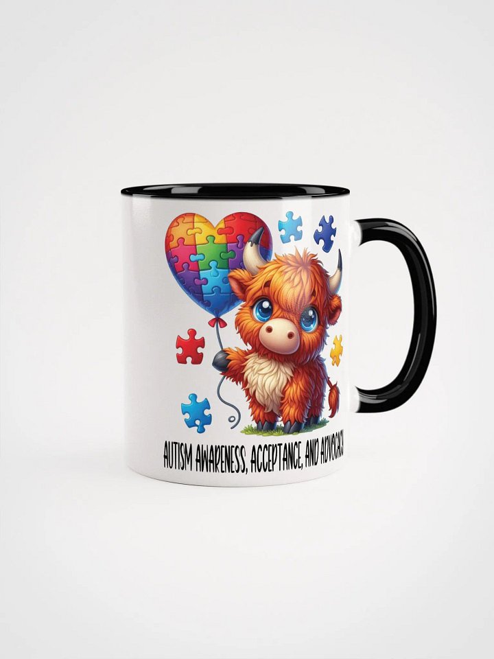 Cheerful Cow Heart Balloons Mug product image (2)